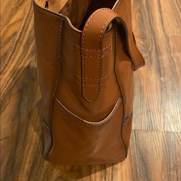 Frye leather side pocket hobo, NWT - Picture 5 of 12